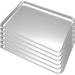 Co-t Non-Stick Aluminum 6 Piece Baking Sheet Set Aluminum in Gray | 18 W x 26 D in | Wayfair ADDB0CBCPZQ4W