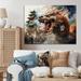 Fleur De Lis Living Snedeker China Art Imperial Dragon III On Canvas Print Canvas, Cotton | 12 H x 20 W x 1 D in | Wayfair