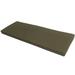 Latitude Run® 2" Indoor/Outdoor Patio Furniture/Window Seat Bench Cushion High-Resilience Foam in Green/Brown | 2 H x 54 W x 25 D in | Wayfair