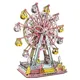 Puzzle en bois 3D grande roue pour enfants construction puzzle en bois bricolage assemblage