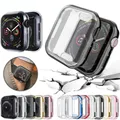 Coque en TPU pour Apple Watch Protecteur d'écran pour Apple Watch Band Accessoires Série 9 8 7