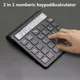 Clavier numérique et calculatrice sans fil clavier numérique Bluetooth écran LCD pavé tactile