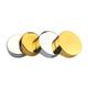 Screw Caps and Covers Round Shape (Satin,Chrome and Golden Platted) Solid Screw covers 3 colours Pack of 4