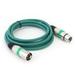 5.9Ft Dmx Stage Dj Cable Xlr 3Pin Male To Female Connector Wire (Green)