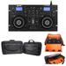 Gemini CDM-4000BT Dual DJ CD/USB Media Player w/Bluetooth/Mixer+Case+Gear Bag