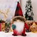 AURIGATE Gnome Christmas Decorations Ornaments Santa Swedish Nordic Tomte Elf Stuffed Dwarf Thanksgiving Valentines Birthday Christmas Gnomes Plush Decor for Home Tiered Tray Tabletop