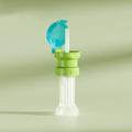 Silicone Sippy Straw Cup Lids Water Bottle Caps with Straw for Children Drinks Supplies