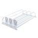 Mojoyce Beverage Rack Soda Can Bottle Pusher for Refrigerator(White 380mm 3 sets) Storage Containers