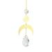 Mojoyce Hanging Crystal Light Catcher Metal Moon Sun Garden Wall Wind Chime (60)