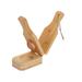 RKZDSR 2-in-1 Wooden Plantain Press: Smasher and Maker for Green Plantains - Perfect for Making Plantain Chips and Cups