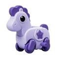 Waroomhouse Clockwork Toy Wind-up Toy Wind-up Car Toy Press Ejection House Pig Horse Bear Elephant Tiger Spring Clockwork Racing Car Toy for Toddlers Boys Girls