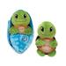 Swaddle Babies Cuddle Soft Turtle Plush Toy Animal with Carrier Sling