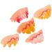 5 Pcs Models for Adults Vampire Teeth Fake Dentures Fangs Funny Wacky Artificial Childrenâ€™s Toys