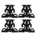 NUOLUX 4pcs Hollow-out Style Furniture Supports Accessories Tea Table Bearing Feet