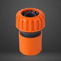 Beppter Irrigation Supplies Plastic 6 Points Quick Connector Plastic Water Pipe Through The Water Joint Household Irrigation Sprinkler Connector