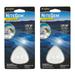 Nite Ize NiteGem 2 Pack Waterproof Floating LED Light White Boat Cooler Camping