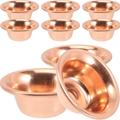7pcs Offering Cup Buddhist Water Offering Cup Temple Brass Cup Ornament Altar Supply