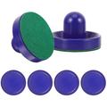 1 Set of Household Ice Hockey Pucks and Paddles Tabletop Ice Hockey Pucks Replacement Hockey Pucks