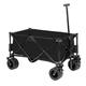 Oxford Cloth Folding Cart 330lbs Large Capacity Outdoor Camp Pull Car Beach Wagon For Camping Fishing Sports Shopping