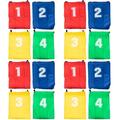 16 Pcs Jumping Bag Toy Children Sack Race Bag Outdoor Games for Kids Potato Sack Kids Field Race Bag Child Toddler