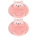 2 Pcs Ceramic Lid Ceramic Coffee Mug Cup Covers for Drinks Cup Accessories Lovely Mug Lid