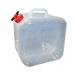 Huanledash 5L/8L/10L/15L/18L/20L Water Bag High Capacity Leak-proof Food Grade PE Self Driving Camping Folding Water Bag Outdoor Supplies