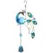 Peacock Wind Chimes Locket Ornament Decorative Wind Chime Peacock Wind Bell Garden Hanging Bell