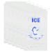 50 Pcs Drawstring Ice Cube Storage Bag Ice Packs Disposable Icing Bags Disposable