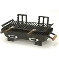 Marsh Allen 30052 Cast Iron Hibachi 10 by 18-Inch Charcoal Grill