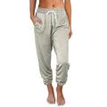 gvdentm Womens Golf Pants Women High Wasited Baggy Palazzo Pants Casual Pull On Bell Bottom Elastic Waist Pants Grey L