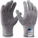 Cut Resistant Glove Kitchen Gloves Butcher Safety Level 5 Protection Gloves Safety Cut Resistant Gloves for Kitchen / Outdoor / Explore Gray 1 Pair