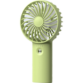 Portable Hand Held Fan Mini Personal Rechargeable Hand Fan Battery Operated USB Small Fan with 3 Speeds for Outdoor Travel Commute OfficeGreen