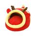 YUHAOTIN Winter Pet Nest Small Pet Warm Supplies Cute Cartoon Animal Modeling Honeybug Flying Dutch Pig Hamster Nest Rabbit Nest Indestructible Dog Beds Dog Bed for Small Dogs Dog Kennel Large