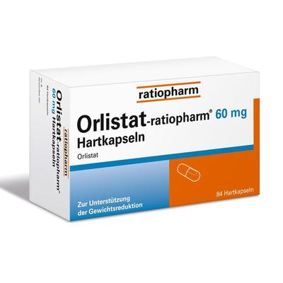 ratiopharm - ORLISTAT- 60 mg Hartkapseln Abnehmen