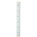 1pc Wall Hanging Ruler Kids Height Measuring Ruler Height Chart Pendant (Gray)