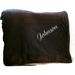 Any Name Embroidered Black Blanket 50 X 60 100% Polyester Zipper Compartment