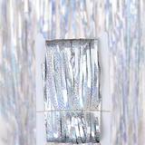 Tinsel Foil Fringe Curtains Photo Booth Props for Birthday Wedding Engagement Bridal Shower Baby Shower Bachelorette Holiday Celebration Party Decorations