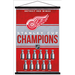 NHL Detroit Red Wings - Champions 23 Wall Poster with Magnetic Frame 22.375 x 34