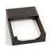 International 4 x 6 in. Coco Brown Leather Memo Holder