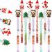 Christmas Pencil With Eraser Top Kids Xmas Party Bag Filler Teacher Gift 16x