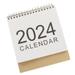 2024 Desk Calendar Note Pads Decorative Desk Calendar Home DÃ©cor Calendar 2023-2024 Memo Calendar Small Calendar Office