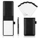 Xhwykzz 7 Pieces Small Notepads Holder Set Pocket Notebook with pen Included Refills 5 Pieces 3 x 5 Inch 30 Lined Paper Per Note Pad