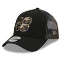 Men's New Era Black Alex Bowman Camo 9FORTY A-Frame Trucker Adjustable Hat