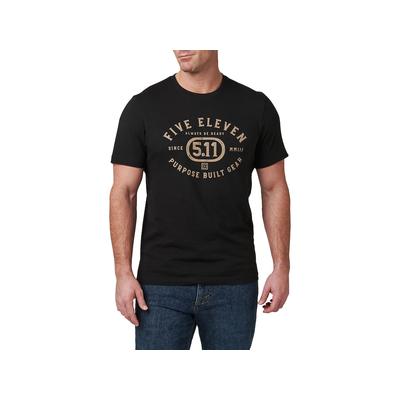 5.11 Men's Purpose Crest V2 T-Shirt, Black SKU - 341920