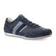 Sneaker GEOX "U WELLS C" Gr. 43, blau (navy) Herren Schuhe Stoffschuhe