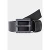 Ledergürtel G-STAR "New Duko Belt", Damen, Gr. 90, schwarz (dk schwarz), Büffelleder, casual, Gürtel