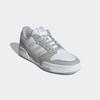 Sneaker ADIDAS ORIGINALS "TEAM COURT 2.0 STR", Gr. 41, weiß (cloud weiß, grau one, grau two), Leder, Synthetik, sportlich, Schuhe