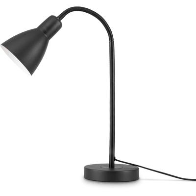 PACO HOME Tischleuchte "WILHELM", schwarz, H: 43,2cm, Lampen, mit kompatiblen Dimmer und Leuchtmittel Image