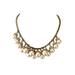 J. Crew Jewelry | J Crew Vintage Rhinestone And Faux Pearl Necklace With 2 Pair Of Earrings | Color: Gold/White | Size: Os
