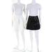 Free People Skirts | Free People Topshop Womens Faux Leather Textured A Skirts Black White 2 4 Lot 2 | Color: Black | Size: 4